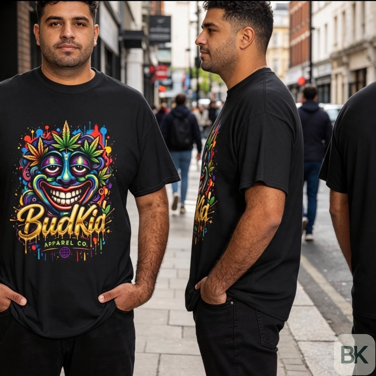 Camiseta psicodélica Budkid