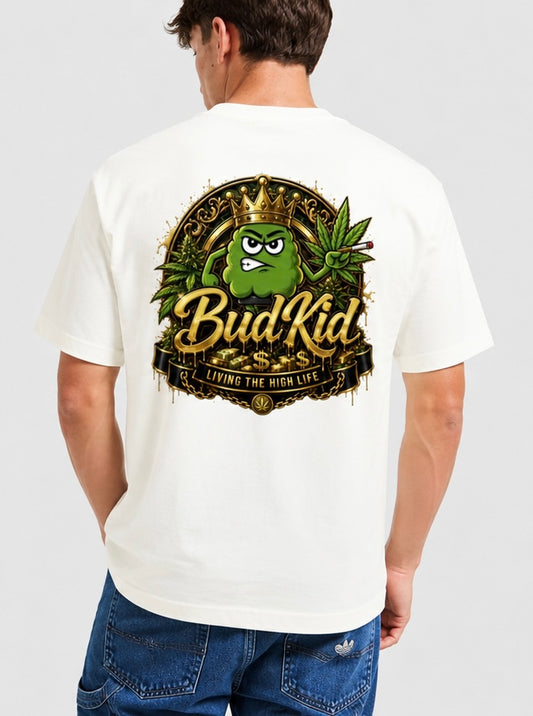 OFFICIAL BUDKID - BACK LOGO OVERSIZED TEE