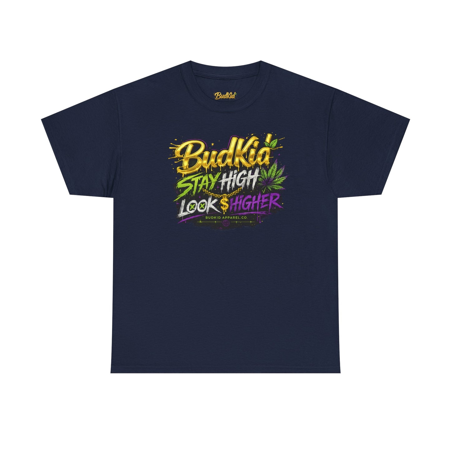 BUDKID ‘STAY HIGH LOOK HIGHER’ TEE