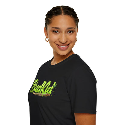 Camiseta verde con logo de BudKid