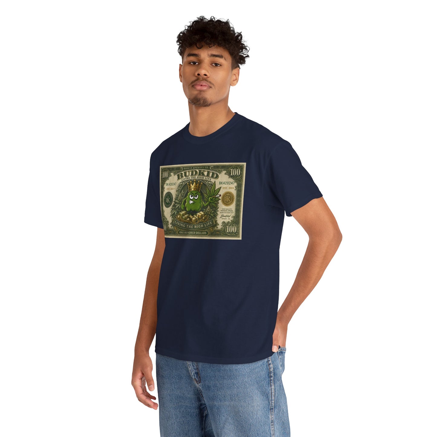 BUDKID “LIVING THE HIGH LIFE” $ TEE