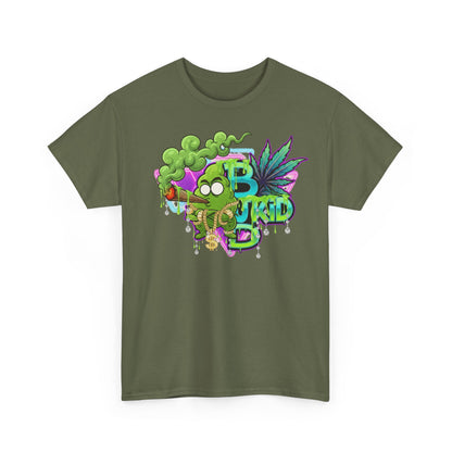 Camiseta con el logo psicodélico de Budkid