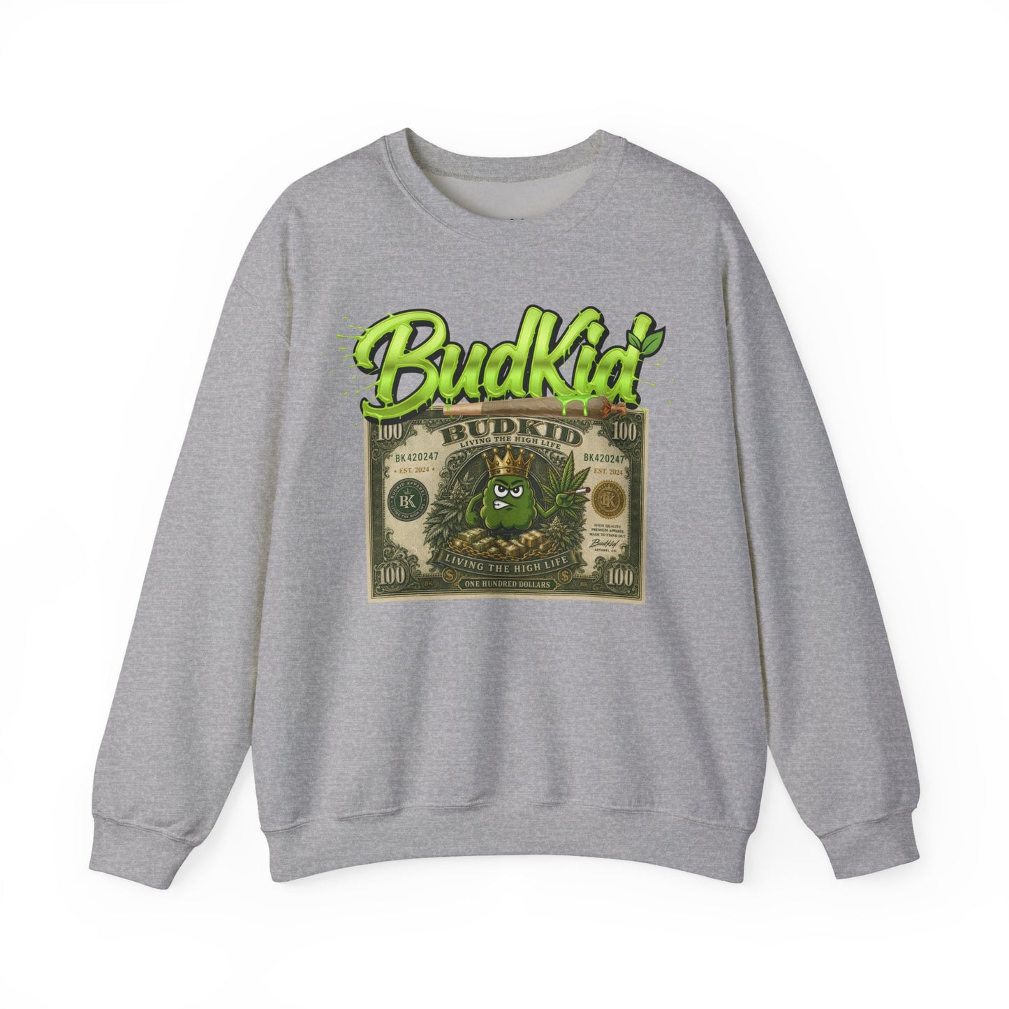 BUDKID $ CREWNECK JUMPER