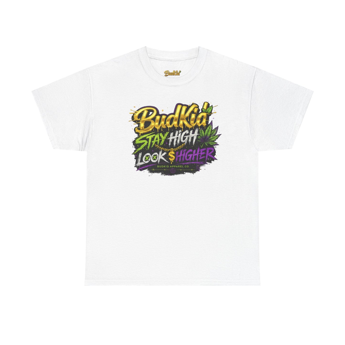 BUDKID ‘STAY HIGH LOOK HIGHER’ TEE