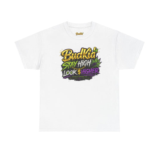 BUDKID ‘STAY HIGH LOOK HIGHER’ TEE