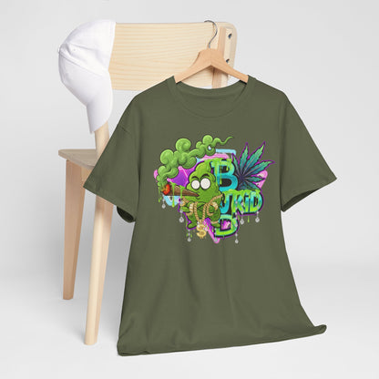 Camiseta con el logo psicodélico de Budkid