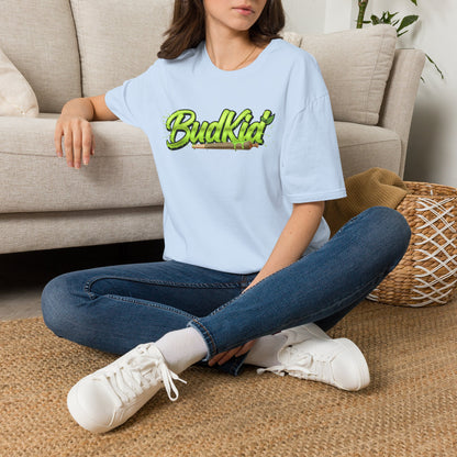 Camiseta verde con logo de BudKid