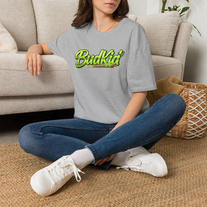 Camiseta verde con logo de BudKid