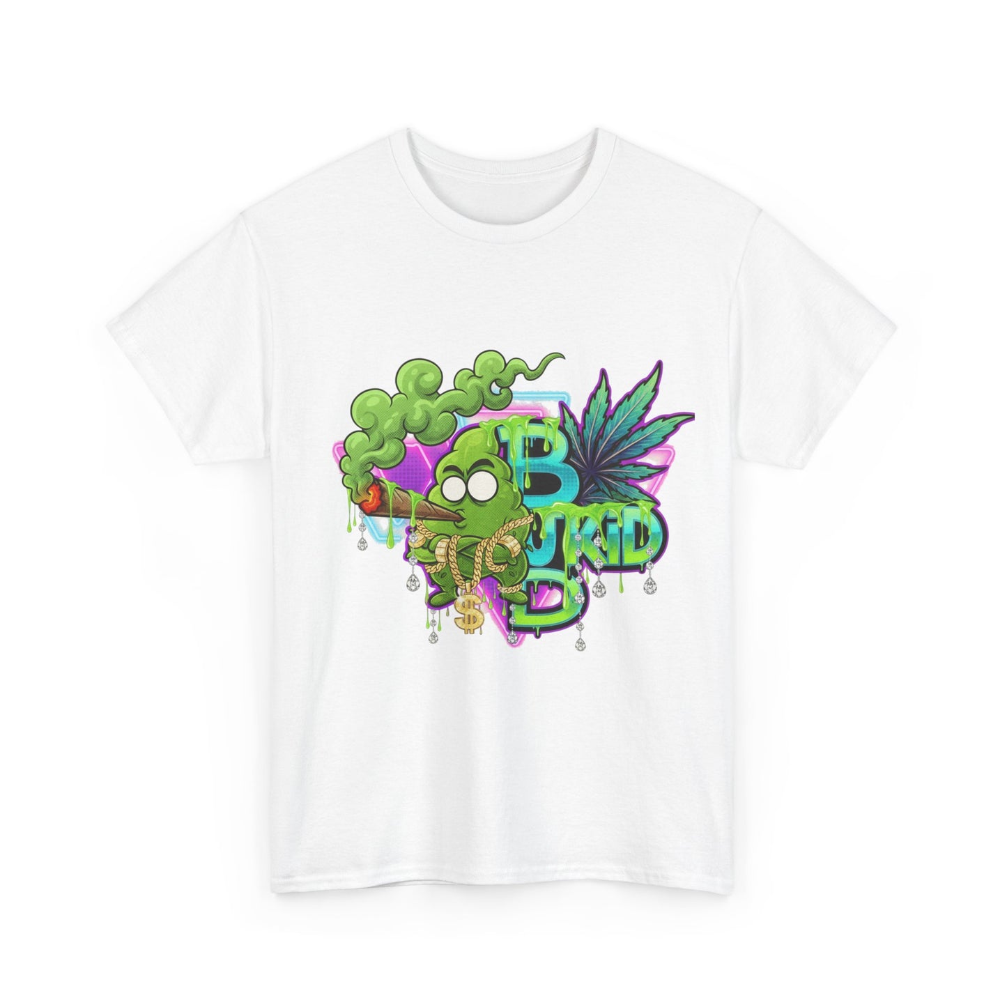 Camiseta con el logo psicodélico de Budkid