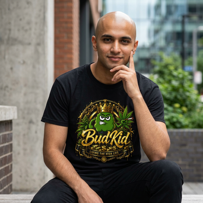 Camiseta Budkid "Viviendo la buena vida"