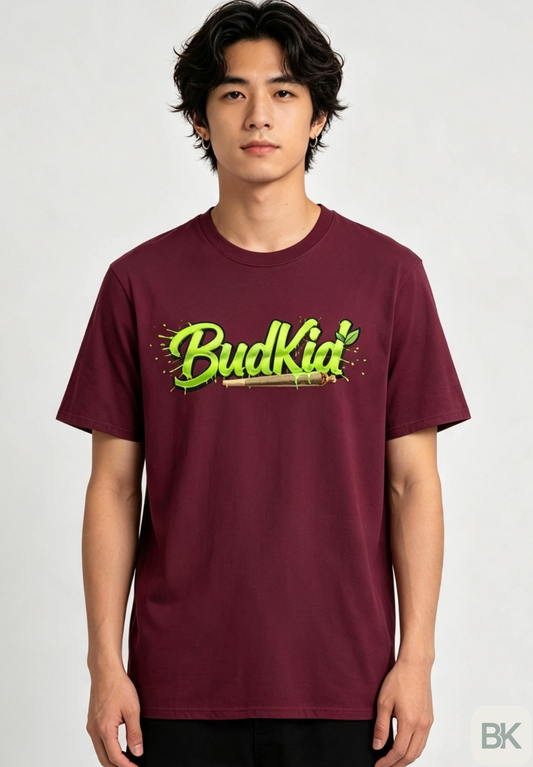 BudKid Grünes Logo-T-Shirt