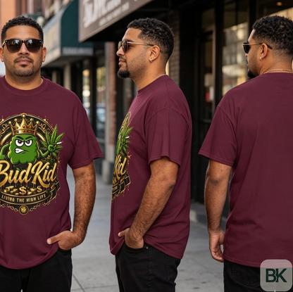 Camiseta Budkid "Viviendo la buena vida"