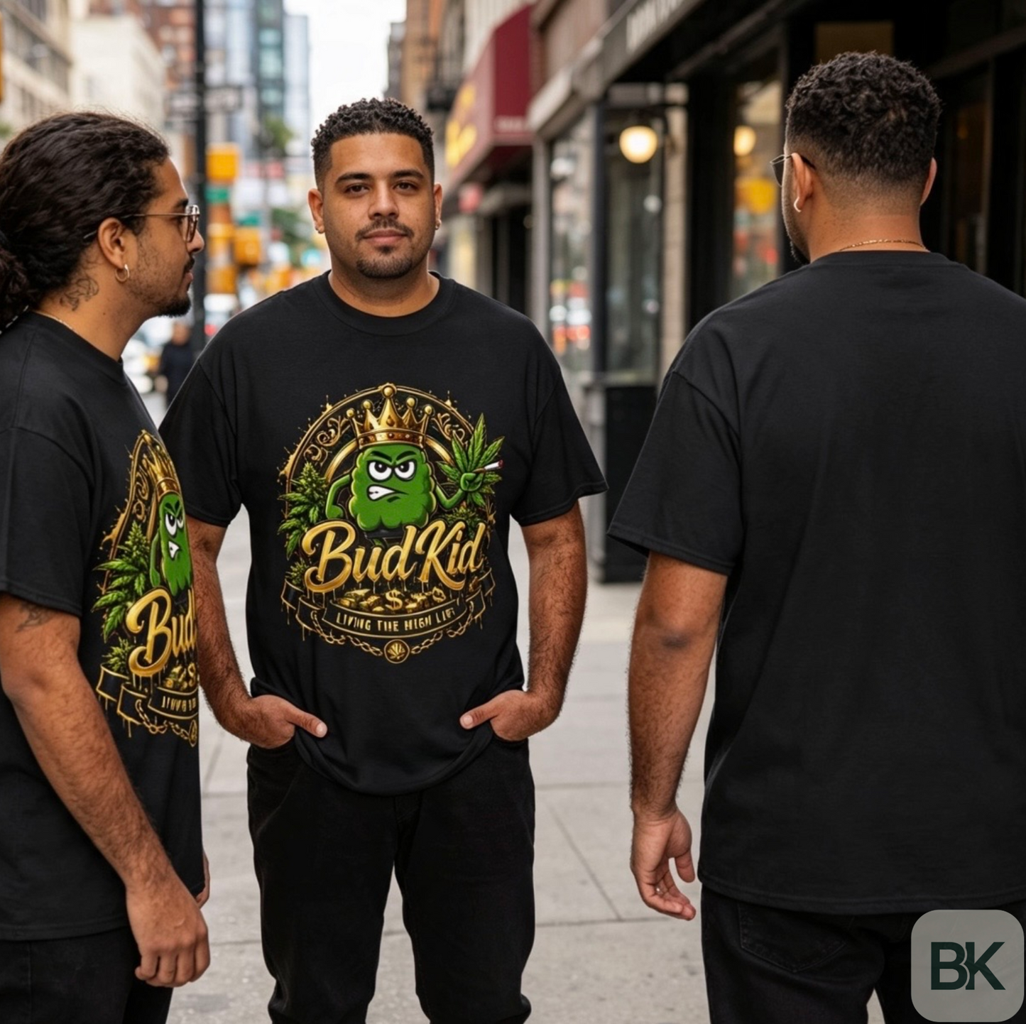 Camiseta Budkid "Viviendo la buena vida"