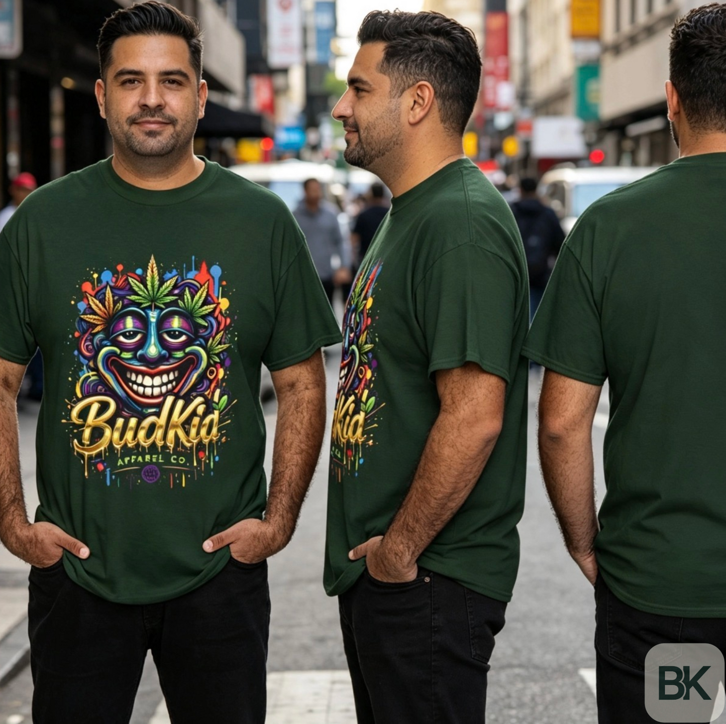 Camiseta psicodélica Budkid