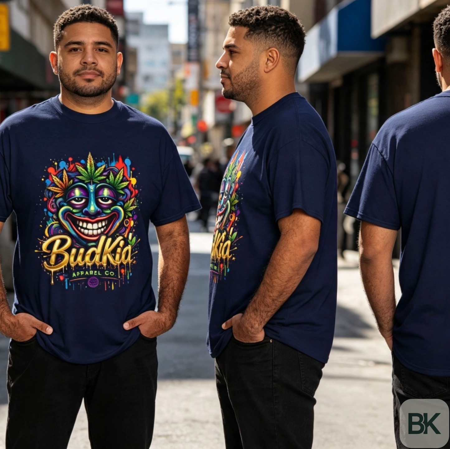 Camiseta psicodélica Budkid