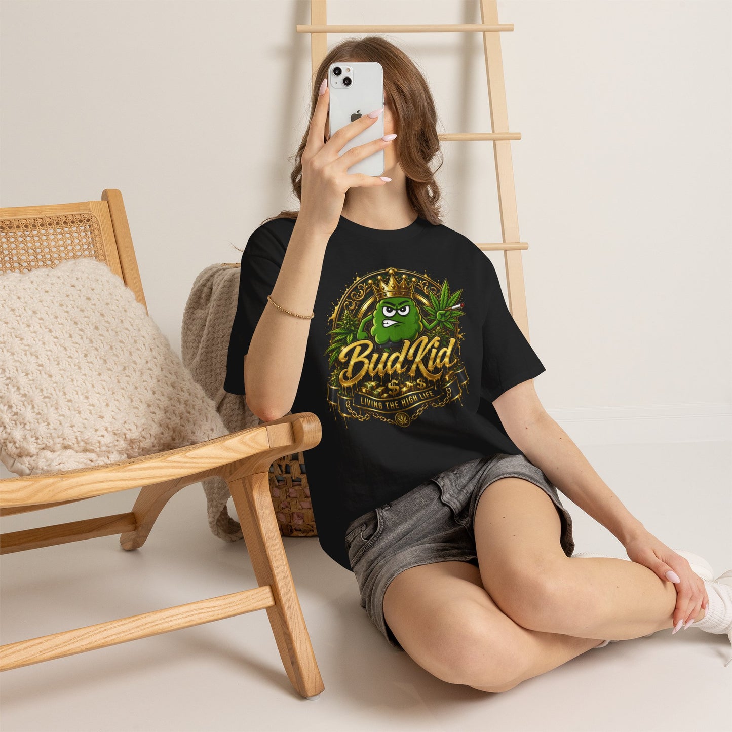 Camiseta Budkid "Viviendo la buena vida"