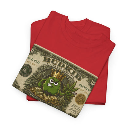 BUDKID “LIVING THE HIGH LIFE” $ TEE