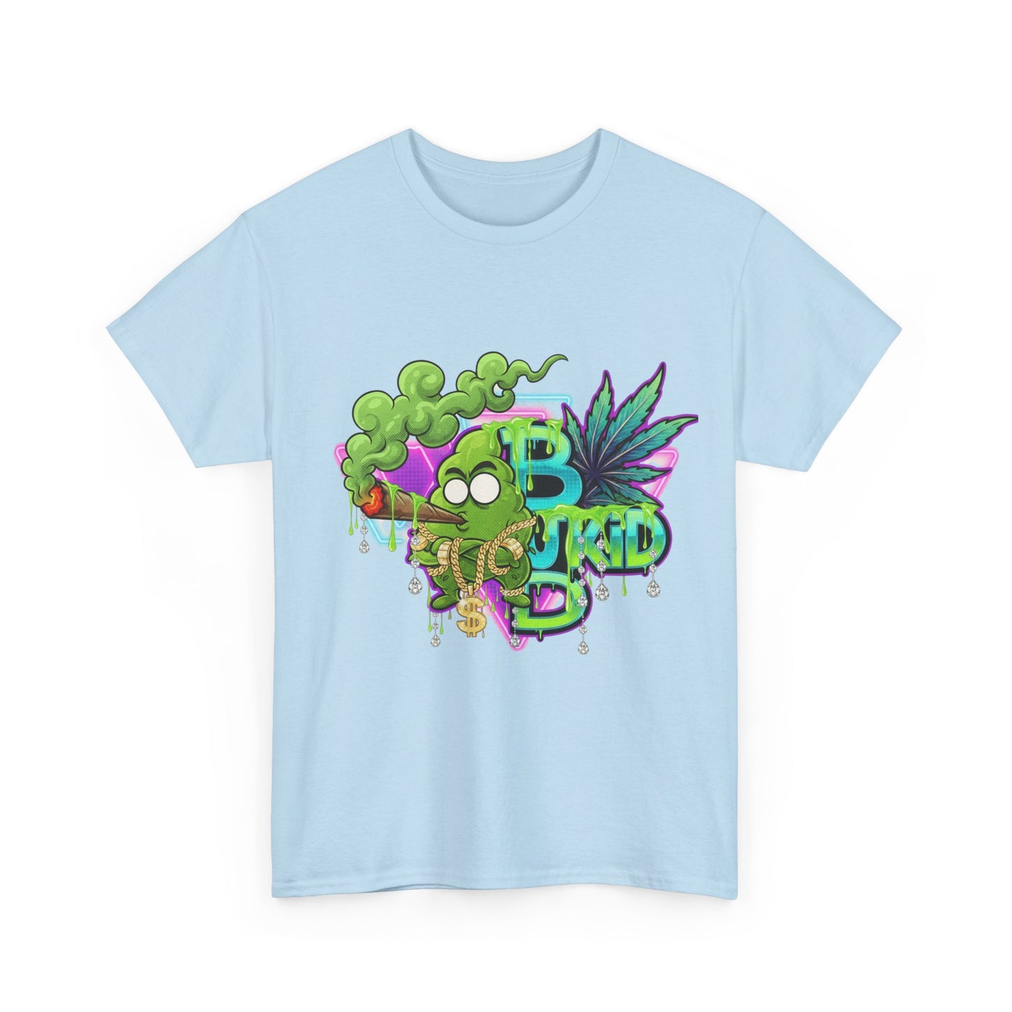 Camiseta con el logo psicodélico de Budkid