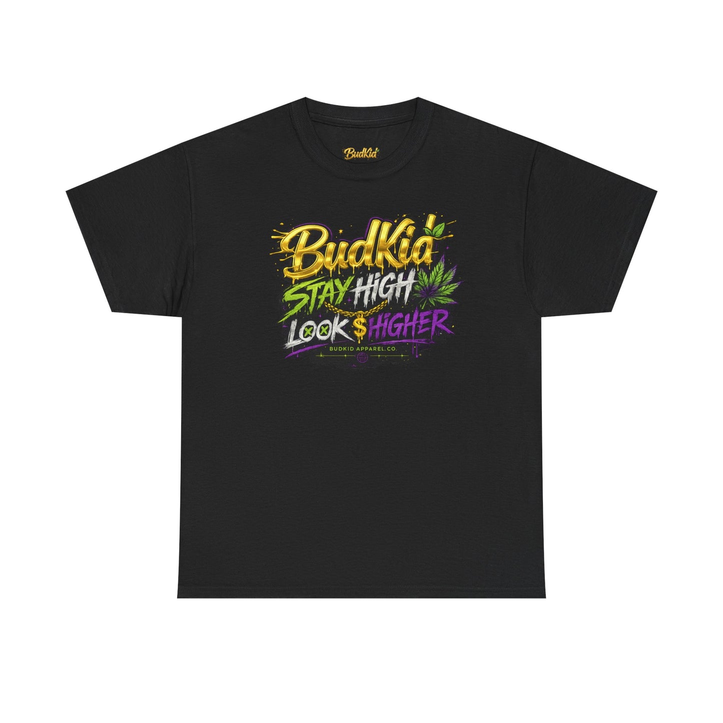 BUDKID ‘STAY HIGH LOOK HIGHER’ TEE