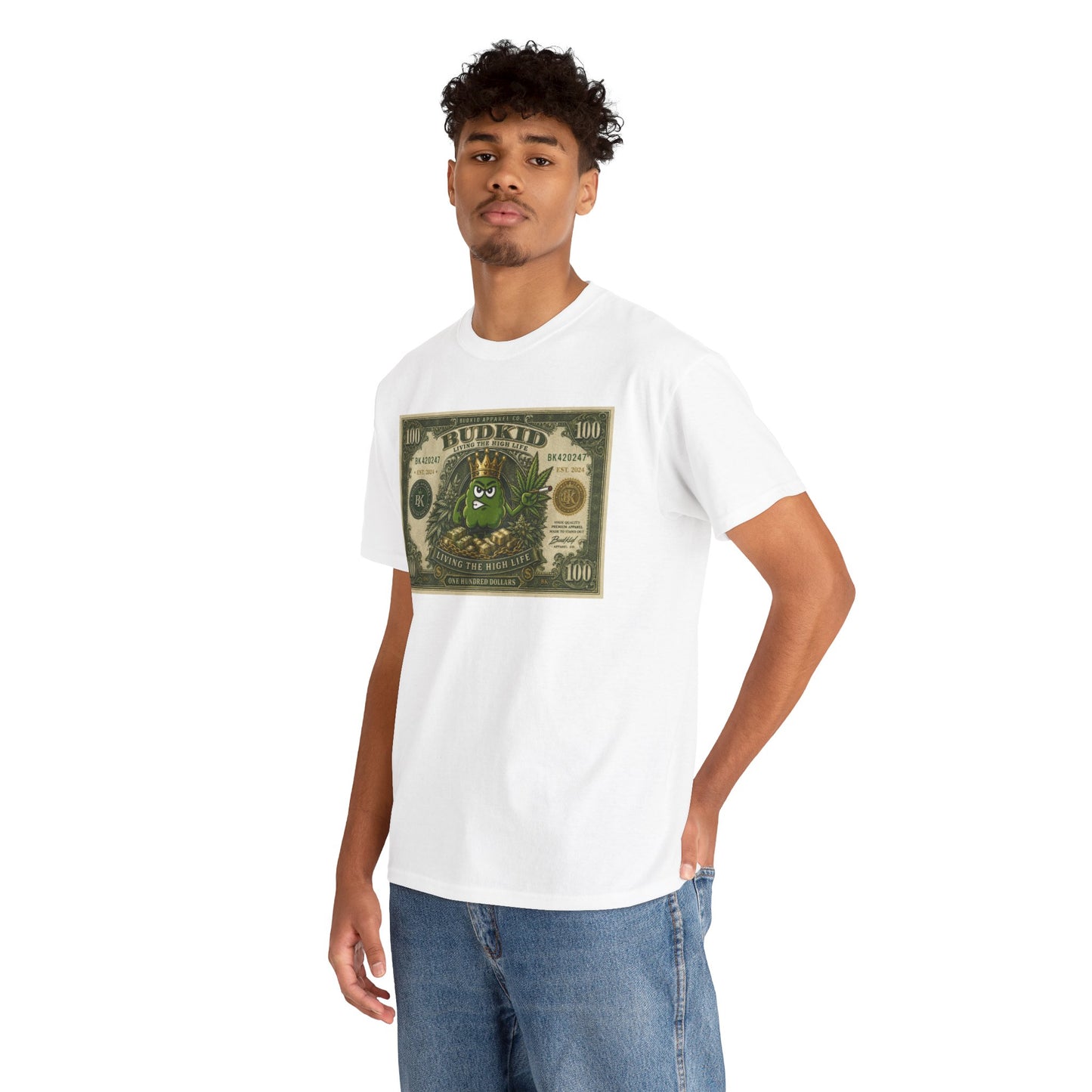 BUDKID “LIVING THE HIGH LIFE” $ TEE