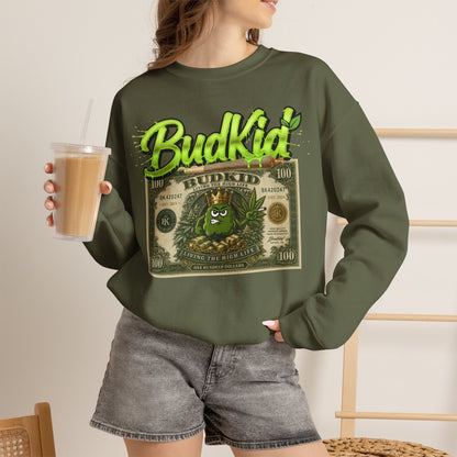 BUDKID $ CREWNECK JUMPER