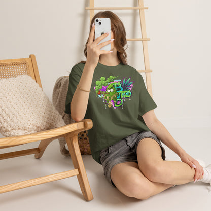 Camiseta con el logo psicodélico de Budkid