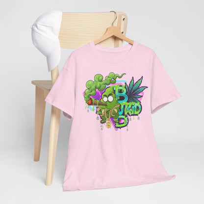 Camiseta con el logo psicodélico de Budkid