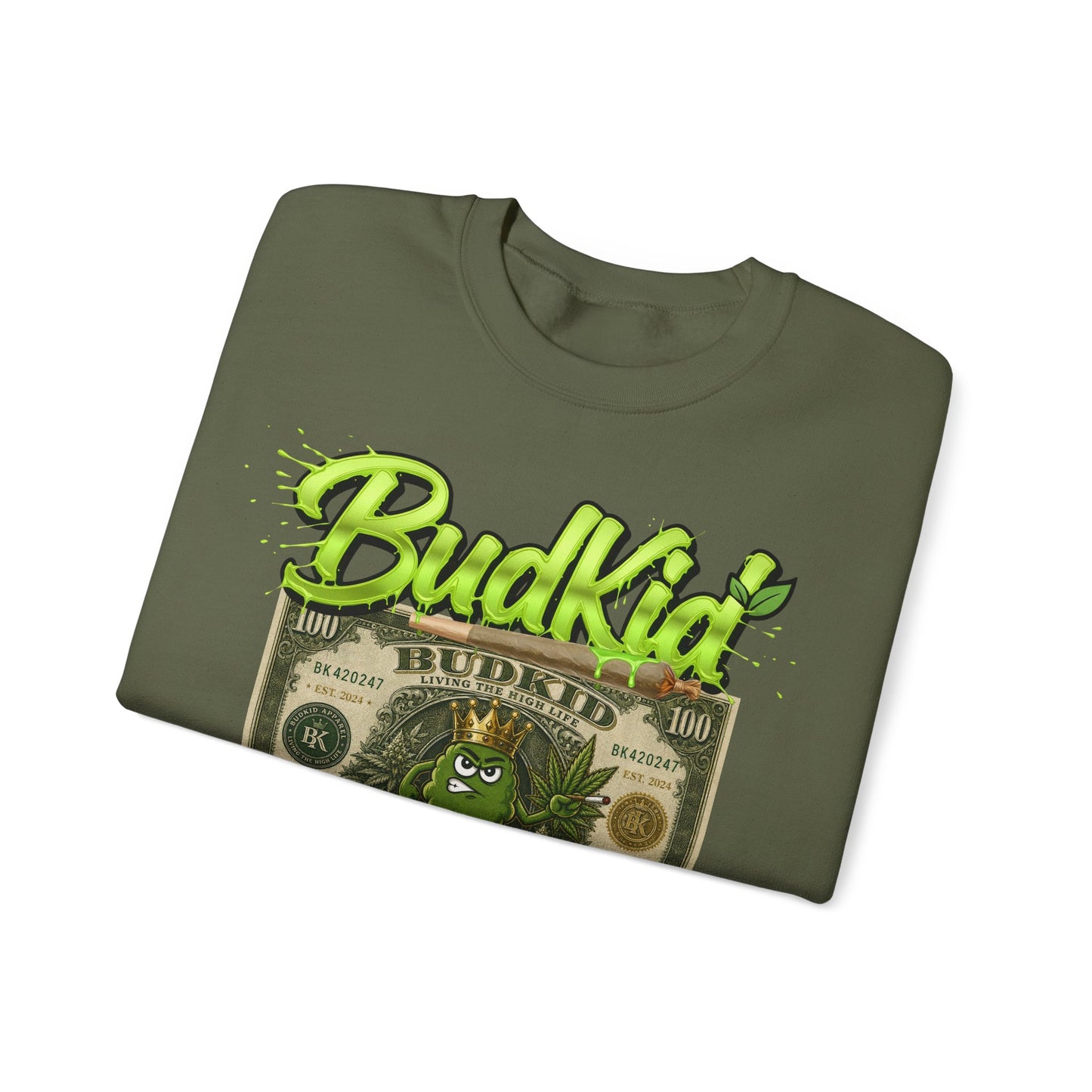BUDKID $ CREWNECK JUMPER