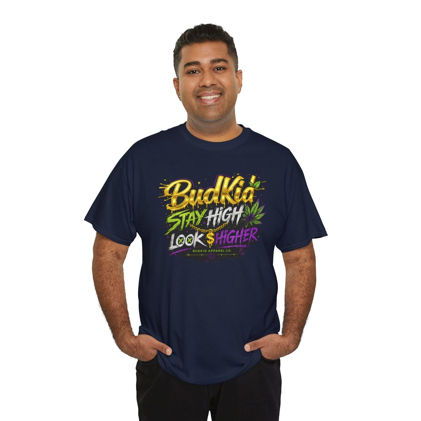 BUDKID ‘STAY HIGH LOOK HIGHER’ TEE