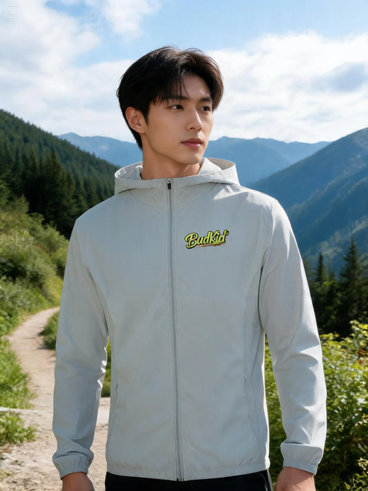 BUDKID Soft Hooded Sports Jacket